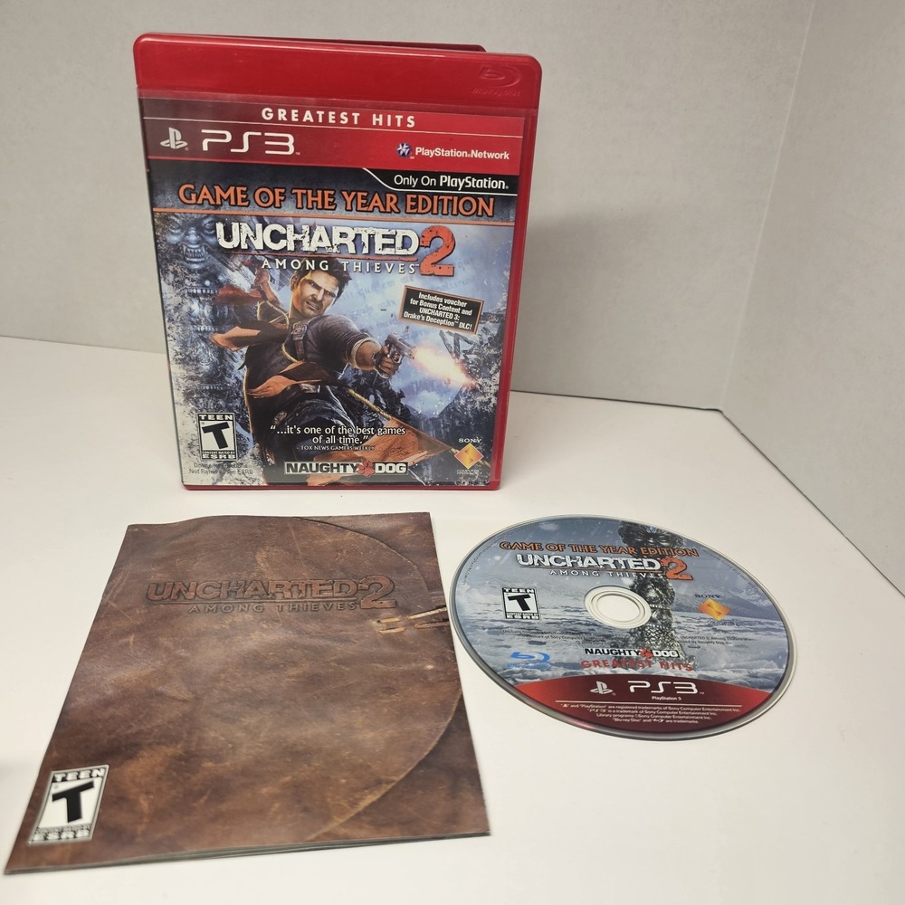 Uncharted 2: Among‎ Thieves. Game of the Year Edition (Sony PS3) CIB